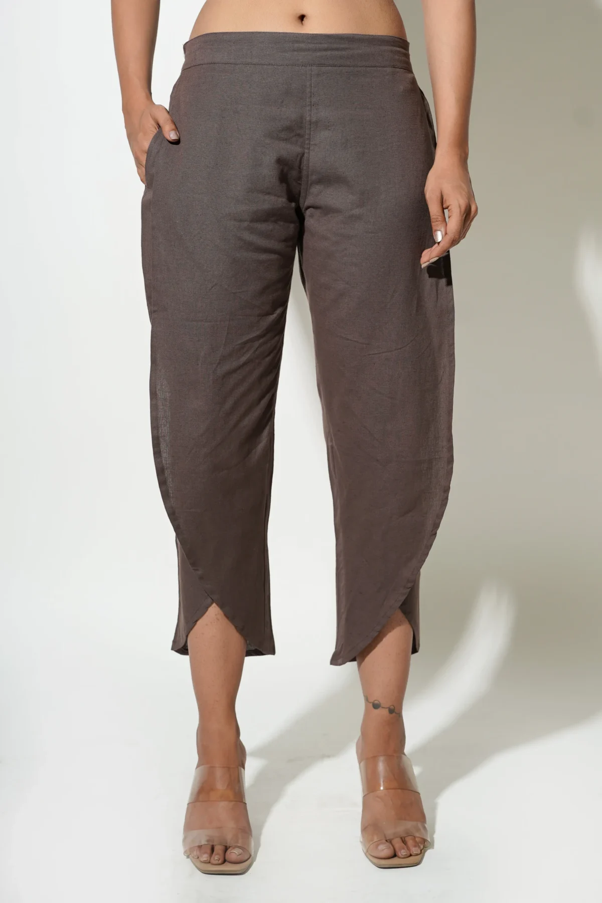 Burgundy Women’s Tulip Trouser