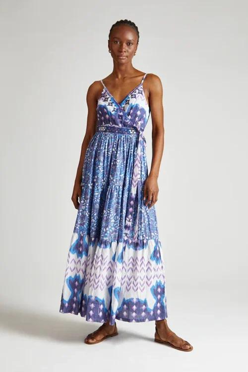 Mia Printed Maxi Dress