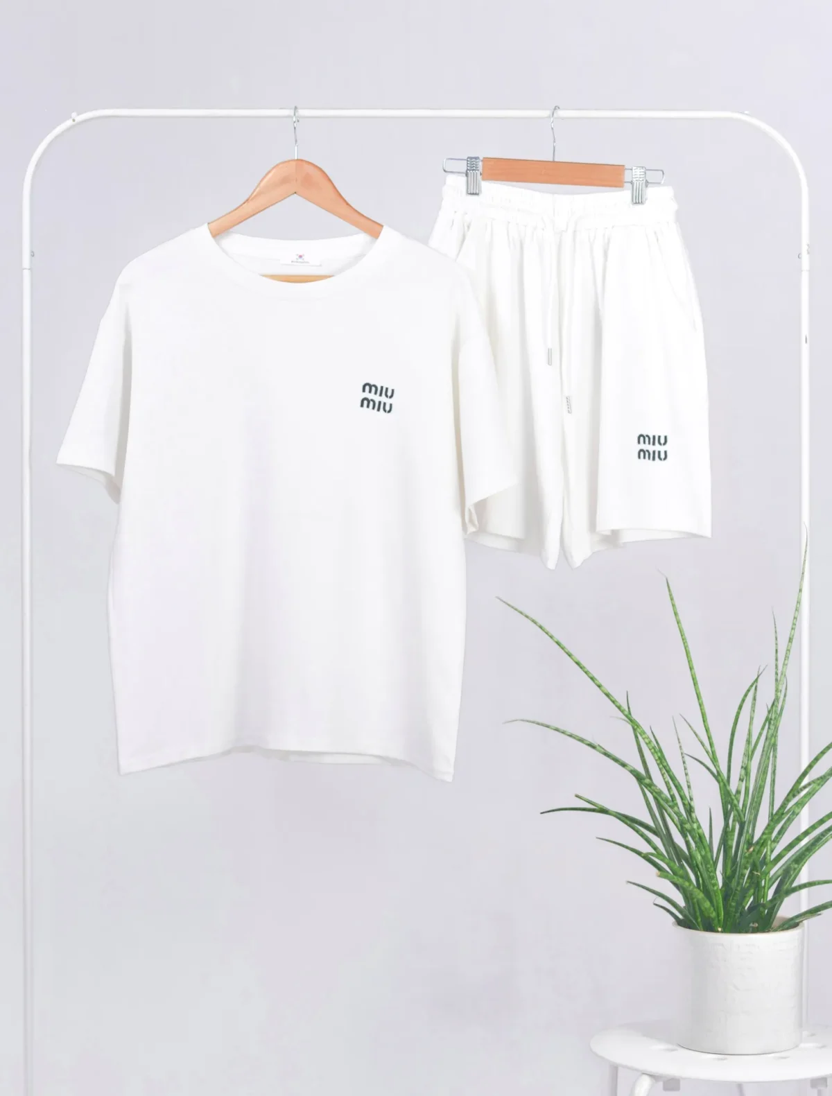 Oversized White Co-ords Set for women