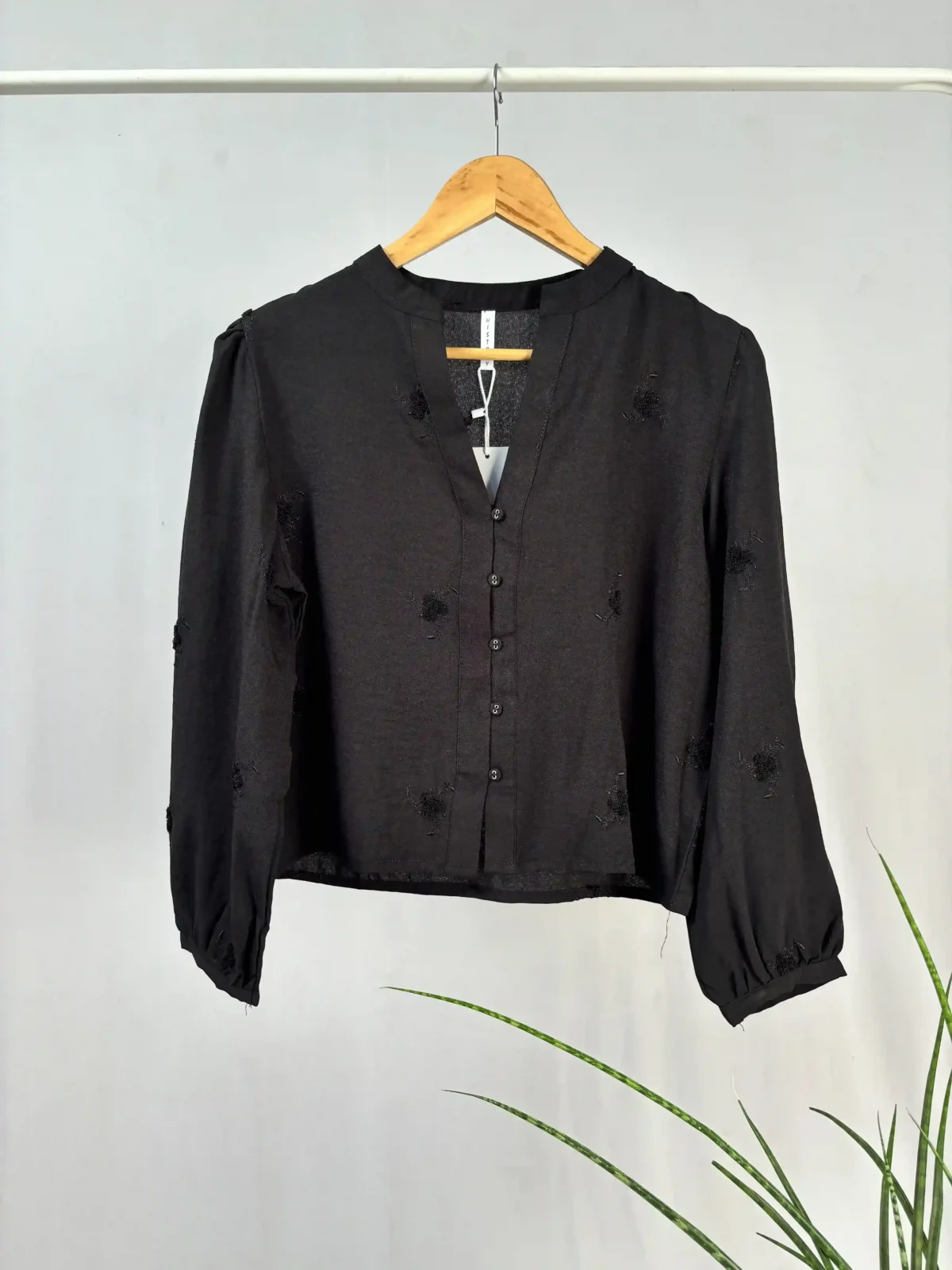 Stella + Gemma Greer Blouse Black